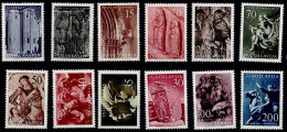 Delcampe - YUGOSLAVIA 1956 PAINTING MI No 776-87 MNH VF!! - Neufs