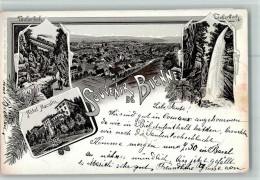 Delcampe - 2500 Biel/Bienne Bienna Lithographie Taubenloch Hotel Macolin Wasserfall... - 13404778 - Bienne