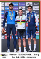 Delcampe - Remco  EVENEPOEL   2026  -  Cyclisme  1 Cards Format Carte Postal   (3) - Radsport