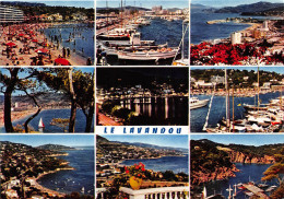 Delcampe - LE LAVANDOU Differentes Vues Du Lavandou La Fossette 10(scan Recto-verso) MA2113 - Le Lavandou