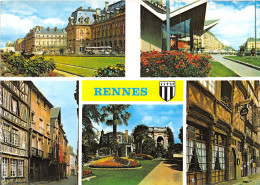Delcampe - RENNES Place De La Republique Le Centre Ville 22(scan Recto-verso) MA2111 - Rennes