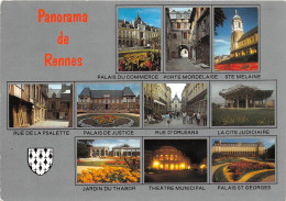 Delcampe - PANORAMA DE RENNES 19(scan Recto-verso) MA2111 - Rennes