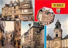 Delcampe - RENNES La Vieille Ville Avec Ses Maisons A Colombages 15(scan Recto-verso) MA2111 - Rennes