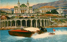 Delcampe - MONACO  MONTE CARLO Course Canots               MA84,0324 - Sonstige & Ohne Zuordnung