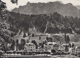 Delcampe - Schweiz Engelberg Berglandschaft Mit Hotel Touring Standseilbahn #SDZ756 - Engelberg