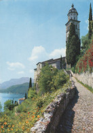 Delcampe - Svizzera Morcote Chiesa DI Santa Maria Lago DI Lugano Real Photo #SEB392 - Morcote