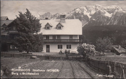 Delcampe - Austria - 8971 Rohrmoos - Berg- Und Skiliftstation - Gasthaus Moser - Motorroller (Echte Photographie) - Schladming