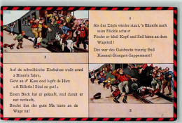 Delcampe - Schwäbische Eisenbahn Ziege Schwäbischer Kunstverlag Nr. 347 AK Böttcher... - 39173520 - Sonstige & Ohne Zuordnung