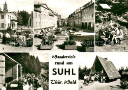 Delcampe - Suhl Thueringer Wald Ferienheim DSF Am Rennsteig Heimat Tierpark Suhler Schweiz - Suhl