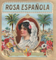 Delcampe - Etiquette   , V-  146    Cigar Label   , Sigaren , Sigarenbandjes   ,  Vitolas , - Etiquettes