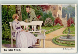 Delcampe - Soldatenliebe Mailick, A. 1917 Gebrauchsspuren - 39286880 - Sonstige & Ohne Zuordnung
