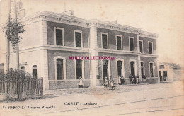 Delcampe - 210926 - 26 Drôme - CREST La Gare - Ed Nappo - Extérieur - Chemin De Fer - Crest