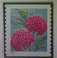 Delcampe - United States, Scott #5665, Used(o), 2022 Non-Profit Mail, Butterfly Garden Flowers, (5¢), Multicolored - Oblitérés