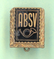 Delcampe - ABSV Austria Post - Vintage Pin Badge Abzeichen, Enamel - Mail Services