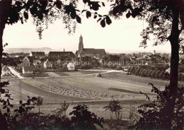 Delcampe - Noerdlingen Bayern Kirche Altstadt Felder Marienhoehe Turm Haeuser - Nördlingen