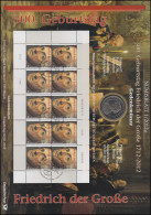 Delcampe - 2906 350. Geburtstag Friedrich Der Große - Numisblatt 1/2012 - Numisbriefe