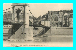 Delcampe - A896 / 069 38 - VIENNE Pont Suspendu Et Cathedrale Saint Maurice - Vienne