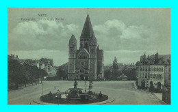 Delcampe - A897 / 489 57 - METZ Theaterplatz Mit Evangel Kirche - Metz