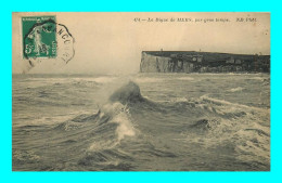 Delcampe - A896 / 043 80 - MERS LES BAINS La Digue De MERS Par Gros Temps - Mers Les Bains