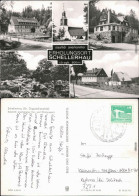 Delcampe - Schellerhau-Altenberg (Erzgebirge) Kirche, Gaststätte Richtkrone,  1983 - Schellerhau