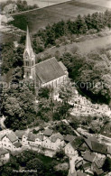 Delcampe - Bad Abbach Fliegeraufnahme Mit Kirche - Bad Abbach