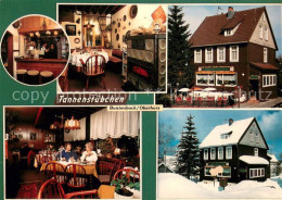 Delcampe - Buntenbock Oberharz Goslar Niedersachsen Cafe Pension Tannenstuebchen Bar Gastst - Clausthal-Zellerfeld