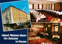Delcampe - PAssAU Bayern Hotel Weisser Hase Gaststube Speisesaal - Passau