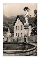 Delcampe - Nauders, Tyrol — Fontaine Et Statue, « Motiv Aus Nauders Tirol » — CPA, Autriche - Nauders