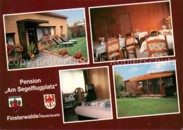 Delcampe - Finsterwalde Brandenburg Pension Am Segelflugplatz Gaststube Zimmer Garten - Finsterwalde