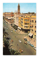 Delcampe - Asmara, Deuxième Ville D'Éthiopie — Vue Urbaine Animée, CPA, Éthiopie - Etiopia