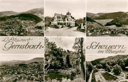 Delcampe - Gernsbach GEsamtansichten Murgtal Freibad - Gernsbach