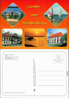 Delcampe - Senftenberg (Niederlausitz)   Surfer, Komandantenhaus Der Festung,   1995 - Senftenberg