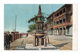 Delcampe - Port-Saïd — Statue Queen Victoria, CPA, Égypte - Port Said