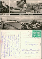 Delcampe - Sassnitz Saßnitz Königsstuhl, Rügen-Hotel,    MS Warnemünde Im Fährhafen 1975 - Sassnitz