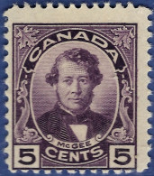Delcampe - Canada 1927-2.1 McGee MNH Poet, Politician 19th Centuryi - Sonstige & Ohne Zuordnung