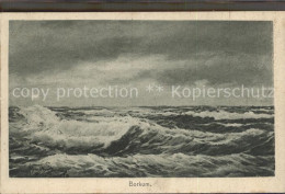 Delcampe - BORKUM Nordseebad Niedersachsen Sturmflut - Borkum