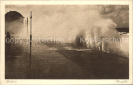 Delcampe - BORKUM Nordseebad Niedersachsen Sturmflut - Borkum