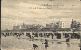 Delcampe - BORKUM Nordseebad Niedersachsen Leben Und Treiben Am Strande - Borkum