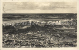 Delcampe - BORKUM Nordseebad Niedersachsen Brandungswellen - Borkum