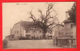 Delcampe - ZDF-14 RARE MIES District Nyon, LA PLACE. ANIME Signalisation: ALLURE : 10 KM, AMENDE 12 Frs.Ecit. Maison Norma Sans No. - Sonstige & Ohne Zuordnung