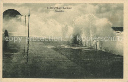 Delcampe - BORKUM Nordseebad Niedersachsen Sturmflut - Borkum