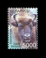 Delcampe - Belarus 2008 Mih. 749 Definitive Issue. Fauna. European Bison MNH ** - Belarus