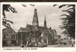 Delcampe - Norderney Nordseebad Partie Am Denkmal Kirche - Norderney
