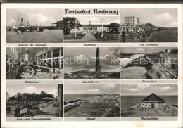 Delcampe - Norderney Nordseebad Dampfer Kurhaus Westbad Sturmflut Marienhoehe Strand Leucht - Norderney