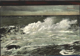 Delcampe - BORKUM Nordseebad Niedersachsen Brandung - Borkum
