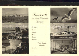Delcampe - BORKUM Nordseebad Niedersachsen Promenade Wandelhalle Dampfer Prinz Heinrich - Borkum