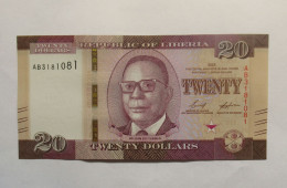 Delcampe - Liberia 20 Dollars 2022 - Liberia