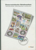 Delcampe - Österreich 1999 Jahresmappe Der Post Mit Allen Ausgaben Postfrisch (SG5763) - Annate Complete
