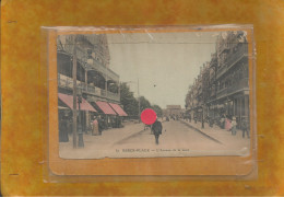 Delcampe - 09 - 2026 - PAS DE CALAIS - 62 - BERCK - Largeur - Colorisée - L'avenue De La Gare - Défraichie - Berck