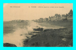 Delcampe - Rd A006 / 899 35 - PARAME Effet De Vague Aux Rochers De La Hoguette - Parame